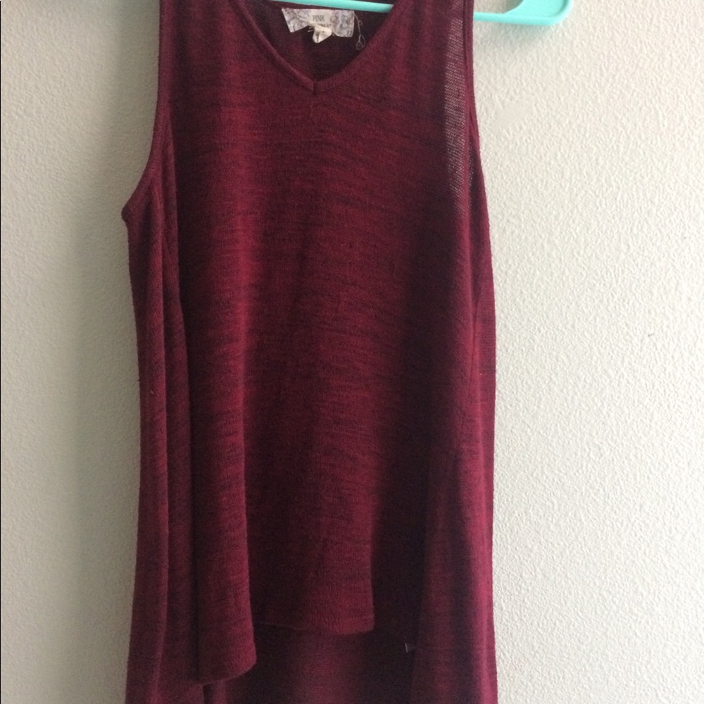 Maroon Tank Top